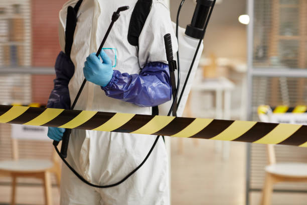 Professional Biohazard Cleanup technician working in Garden City, UT